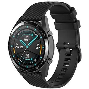 Wownadu 22 mm armband compatibel met Fossil Gen 5, Galaxy Watch 3 45 mm, reservearmband van siliconen, compatibel met Garmin Vivoactive 4 (zonder horloge), Siliconen