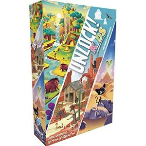 Ontgrendelen! Asmodee UNLOCK! KIDS 2 (FR) - Bordspel voor kinderen vanaf 8 jaar - Avonturen vol mysteries en puzzels!