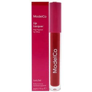 ModelCo Lip Lacquer - Iconic Red For Women 0,17 oz Lip Gloss