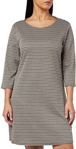 ONLY Onlbrilliant 3/4 Check Dress Noos Jrs Mini-jurk voor dames, Zwart/Bruin