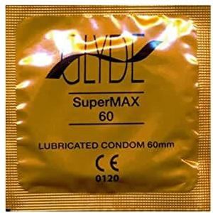 Glyde SuperMAX Vegan Condooms, Kingsize, 100 Stuk