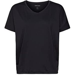 Esprit Sports RCS TS Ed Yoga-shirt voor dames, zwart, XS, zwart.