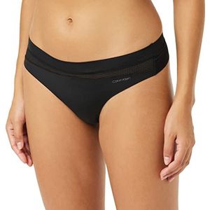 Calvin Klein Thong lingerie (2 stuks), zwart.