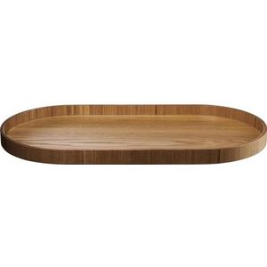 ASA Wood 53695970 dienblad ovaal wilgenhout bruin 44 cm x 22,5 cm x 2,4 cm