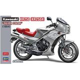 Hasegawa 21747 1/12 Kawasaki KR250 Silver Color modelleerset, meerkleurig