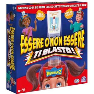 BEDITRICE Games, Wees of niet zijn, You Blasto, gezelschapsspel om te raden wie je bent, voor gezinnen en kinderen vanaf 6 jaar, board game van 4 spelers