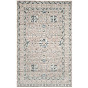 Safavieh ARC671 tapijt voor woonkamer, slaapkamer of elk interieur, geweven, 66 x 244 cm, grijs/blauw