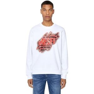 Diesel Heren Sweatshirt, 100-0 bawt, M, 100-0 bawt