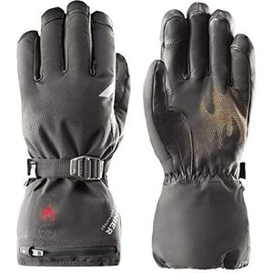Zanier Heat.STX skihandschoenen, waterdicht, verwarmbaar, zwart
