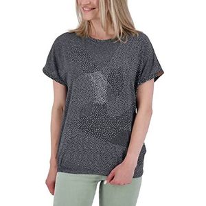 alife & kickin Sunak B T-shirt met korte mouwen voor dames, XS-XXL, Moonless Melange, L, Moonless Mix