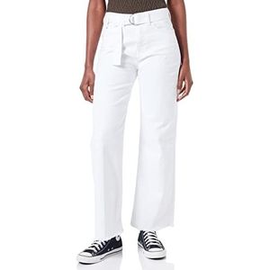 Mavi Joy Jeans voor dames, Wit 90s Stren