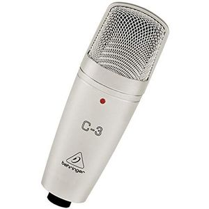 Behringer C-3 microfoon Silver Studio microfoon