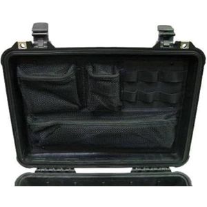 Peli 1508 Fotoafdekking, Accessoires voor de koffer Peli Protector Original, compatibel met: Peli 1500 (verkoop apart verkocht), kleur: zwart