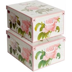 Kanguru Kartonnen doos, rozen, 50 x 39 x 24 cm, 660 ROAZ Large