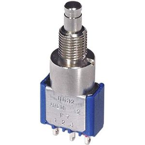 APEM 8636A drukschakelaar, 250 V/AC, 3 A, 1 x on/on, om op te hangen, 1 stuk