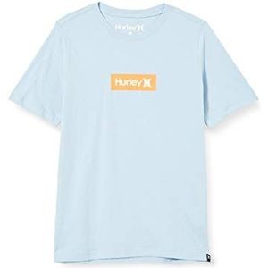 Hurley B Hrly PRM OAO kinder-T-shirt, klein doosje, Donkerkoningsblauw