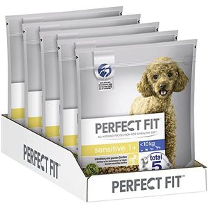 PERFECT FIT Sensitive Adult 1+ droogvoer voor zeer kleine en kleine honden (XS/S) kalkoen, 1,4 kg (5 stuks)