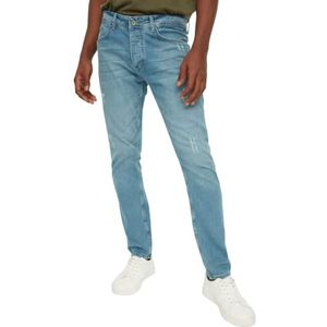 Trendyol Heren Jeans TMNSS20JE0261 blauw 29W, Blauw