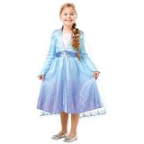 Rubies Elsa Frozen Travel Classic kostuum, prinses, meerkleurig, maat XL (9 - 10 jaar)