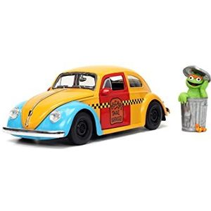 Sesame Street Oscar The Grouch & VW Beetle 1959
