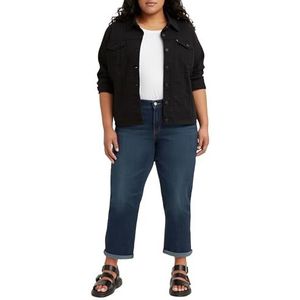 Levi's Plus Size Boyfriend Jeans Dames (1 stuk), Kobalt Layer Plus