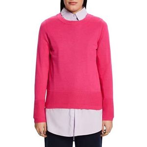 ESPRIT 994ee1i307 Sweatshirt voor dames, 660 / fuchsia roze