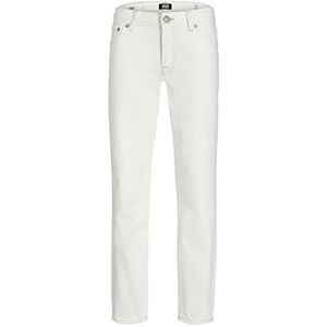 JACK & JONES JUNIOR Jjiclark Jjoriginal Cj 520 Sn Jnr Jeans voor jongens, ECRU