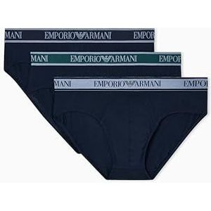Emporio Armani Slips pour hommes, bleu, XXL