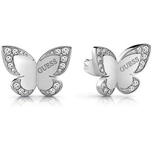 Guess Jewellery Love Butterfly UBE78010 merkoorbellen, Única, niet-edelmetaal, zonder edelsteen, Niet-edele metalen, Geen edelsteen