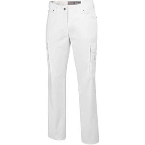 BP 1642-686-21-48l dames 5-pocket stretch stofmix 230 g/m² wit 48L