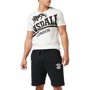 Lonsdale Knutton herenshorts, zwart.