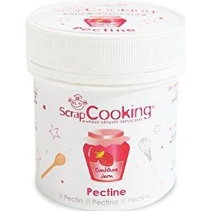 ScrapCooking - Pectine-pot poeder 50 g – geleermiddel voor jam, fruitpasta, gelei, fruitdoekjes – ingrediënt gebak – 4491