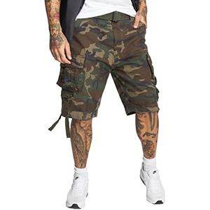 Brandit heren savage shorts, sneeuw, camouflage, XXL, Bos, 3XL