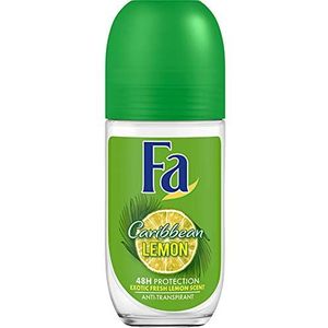 Fa Deodorant Roller Caribbean Lemon, 50 ml