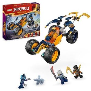 LEGO NINJAGO Arin Ninja all-terrain buggy, avonturenset met draak en 4 minifiguren, bouwvoertuig voor kinderen, ideaal verjaardagscadeau voor jongens en meisjes vanaf 7 jaar 71811