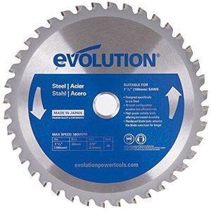 Evolution Power Tools 7-1/2BLADEST snijzaagblad, staal, 19,5 x 40 tanden