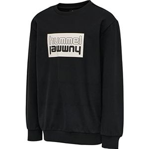 hummel Hmlduo sweatshirt, uniseks, kinderen, zwart, 104, zwart.