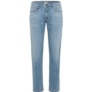 camel active Denim jeans met 5 zakken in rechte snit met stretch jeans voor heren, Lichtblauw
