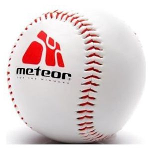 Meteor 13150 Baseball bal, volwassenen, uniseks, meerkleurig, één maat
