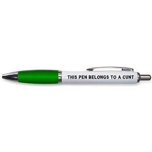 Grappige balpen grappig geschenk geschenk balpen Deze pen behoort tot A C, grappig schrijfwaren, groen PP138