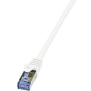 Logilink PrimeLine Cat.7 S/FTP 0,5 m netwerkkabel wit 0,5 m Cat7 S/FTP (S-STP)