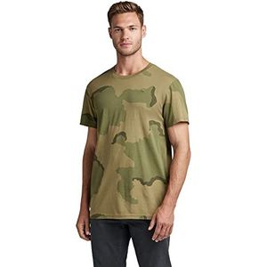 G-STAR RAW Camouflage Desert T-shirt voor heren, meerkleurig (Smoke Olive Desert Camo C721-d936), M, meerkleurig (Smoke Olive Desert Camo C721-d936)