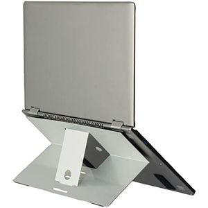R-Go Tools - R-go Riser Attachable computerstandaard Silver - standaard voor laptop en netbooks (65-85 mm, aluminium, zilver)