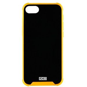 JCB Toughcase iPhone SE iPhone 8 iPhone 7 beschermhoes stootvast voor mobiele telefoon, zwart en geel