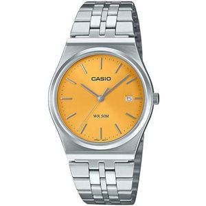 CASIO COLLECTION Casio MTP-B145D-9AVEF Reloj, geel, klassiek, Geel, Klassiek