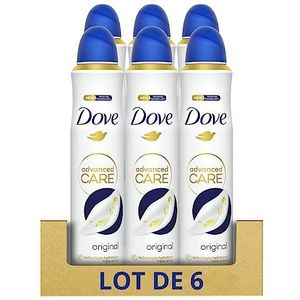 Dove deodorant original advanced care 200ml x6
