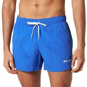 Champion Legacy AC Small Logo Shorts voor heren, kobaltblauw, M, Kobalt Blauw