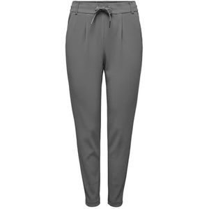 ONLY Pantalon tricoté pour femme Poptrash Rib Taille moyenne, Taupe, XS/34L