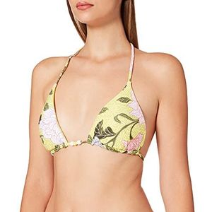 Seafolly Slide Tri omkeerbare bikini voor dames, Citroen Geel