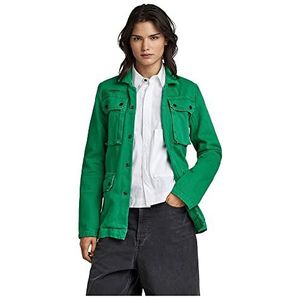 G-STAR RAW Jas 70's Field Denim voor dames, groen (Jolly Green Gd D22970-D300-D828), L, Groen (Jolly Green Gd D22970-D300-D828)